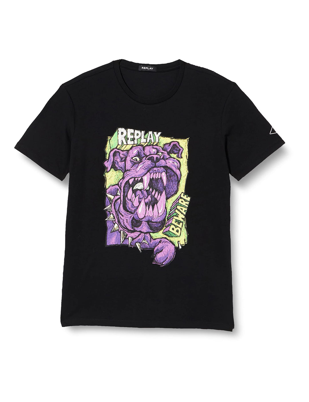 Replay Herren T-Shirt S Black 098, S Black 098