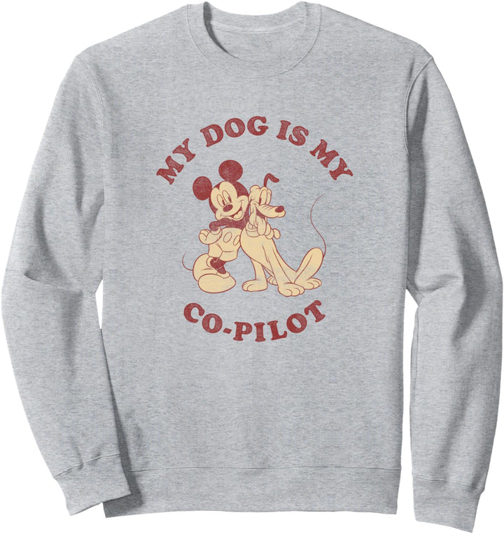 Disney Mickey And Friends My Dog Is My Co-Pilot Sweatshirt