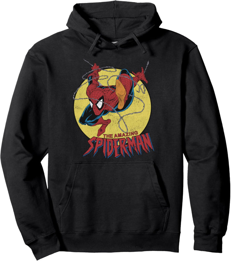 Marvel The Amazing Spider-Man Circle Portrait Pullover Hoodie