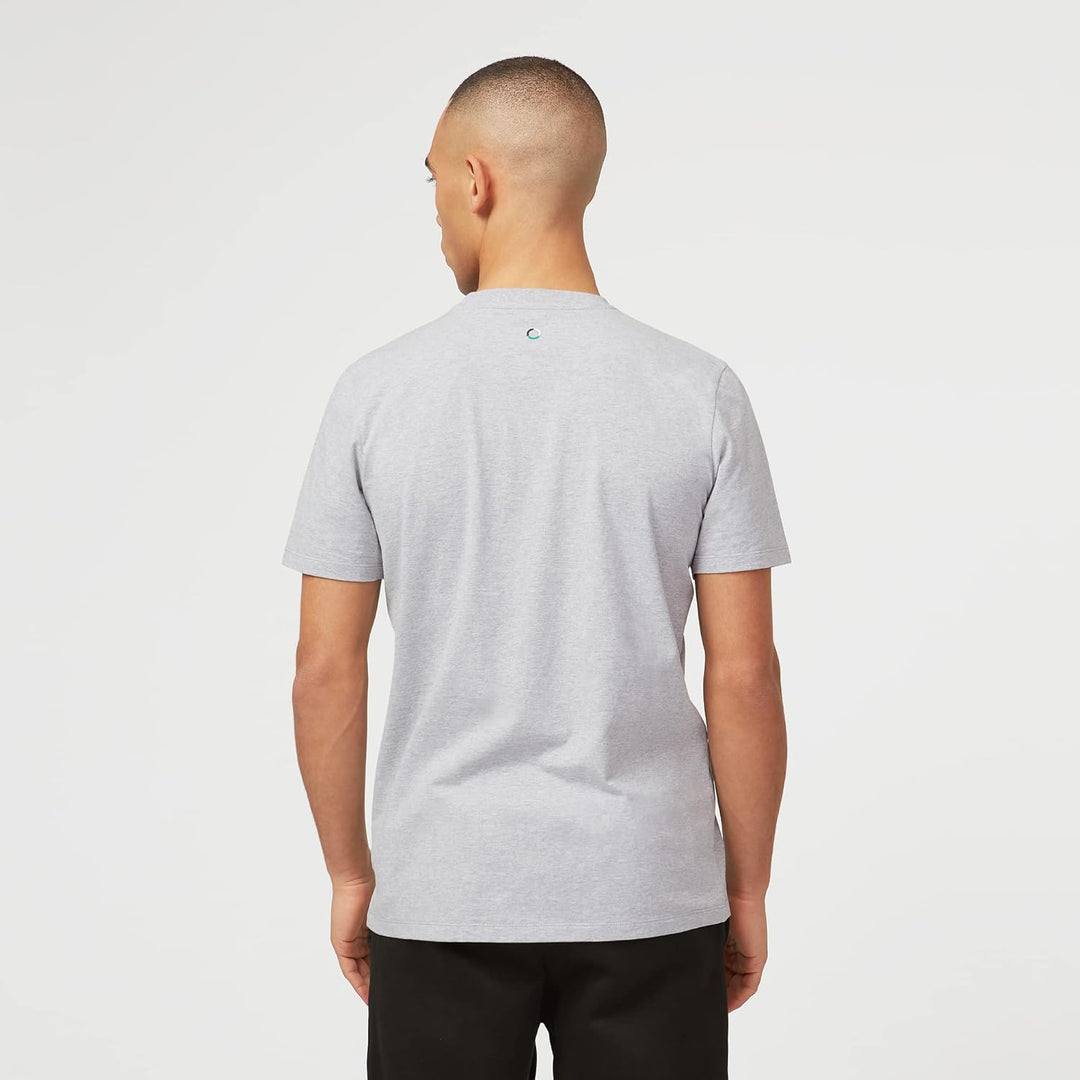 Mercedes AMG Petronas Formel 1 Team - Offizieller Formel 1 Merchandise - Grosses Logo T-Shirt S Grau