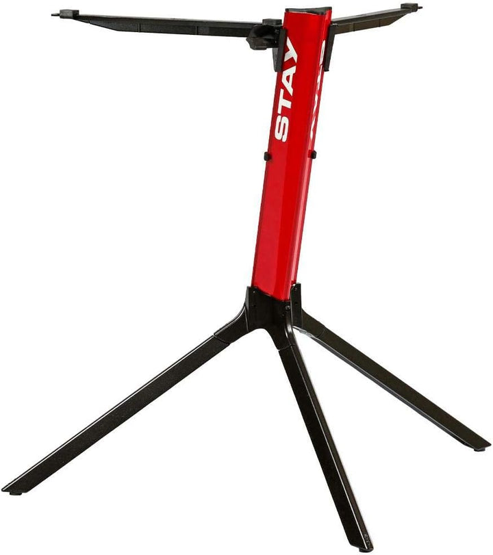 STAY MUSIC Kompakter Keyboardständer mit Tasche, Rot