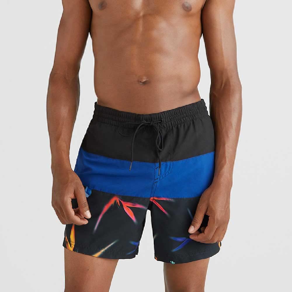 O'Neill Men's Frame Block Shorts Men Swim, Blue Multi, S