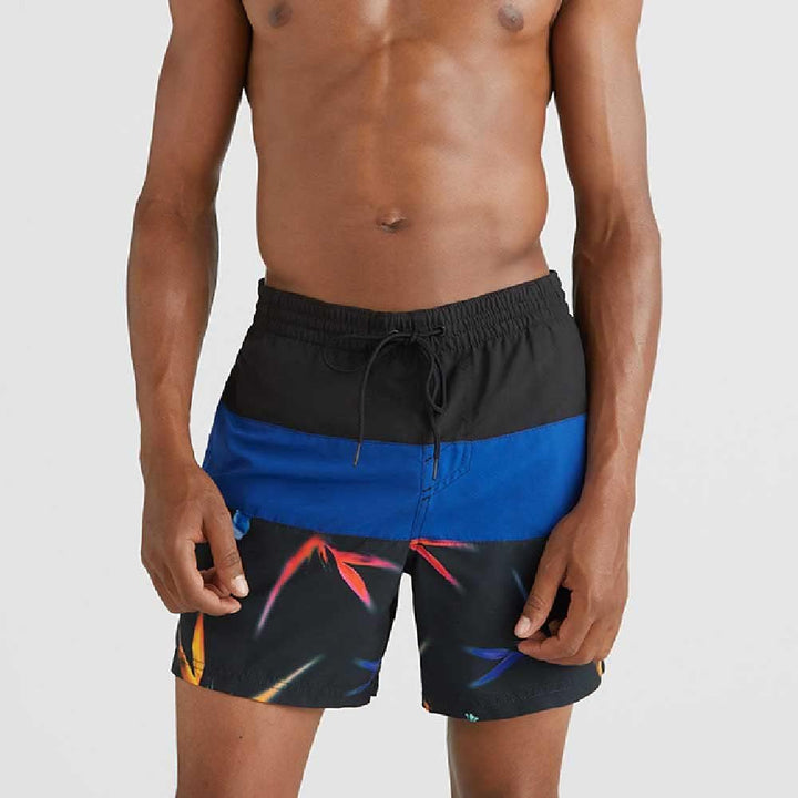 O'Neill Herren Frame Block Shorts Men Swim Shorts, Blue Multi