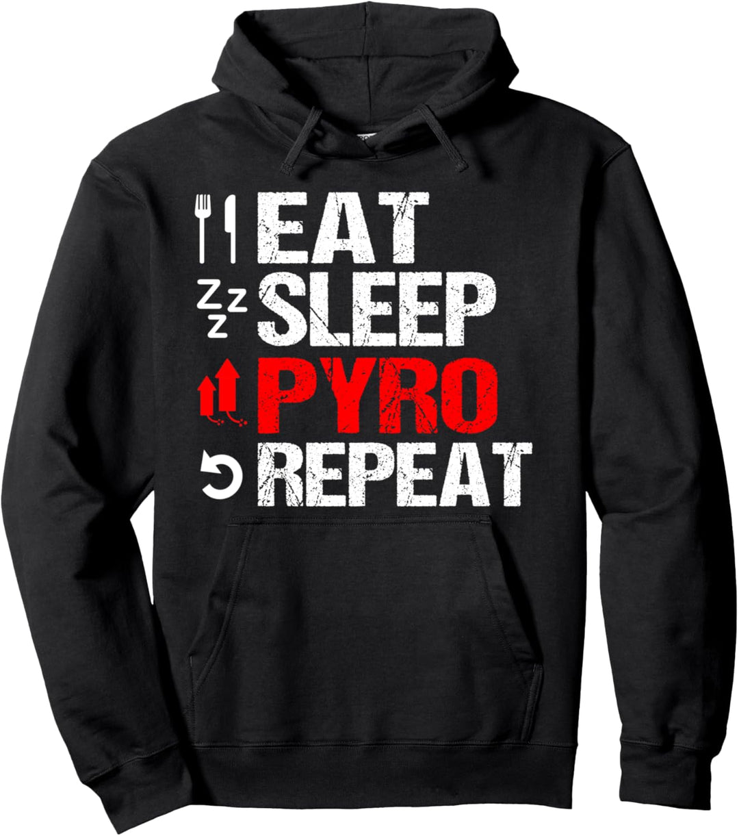 Lustig Silvester Feuerwerk Sprüche zum Neujahr Party Pullover Hoodie