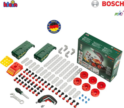 Theo Klein 8497 Multi-Tech Konstruktionsset mit Bosch Ixolino I 107 BAU-Teile I Batteriebetriebener