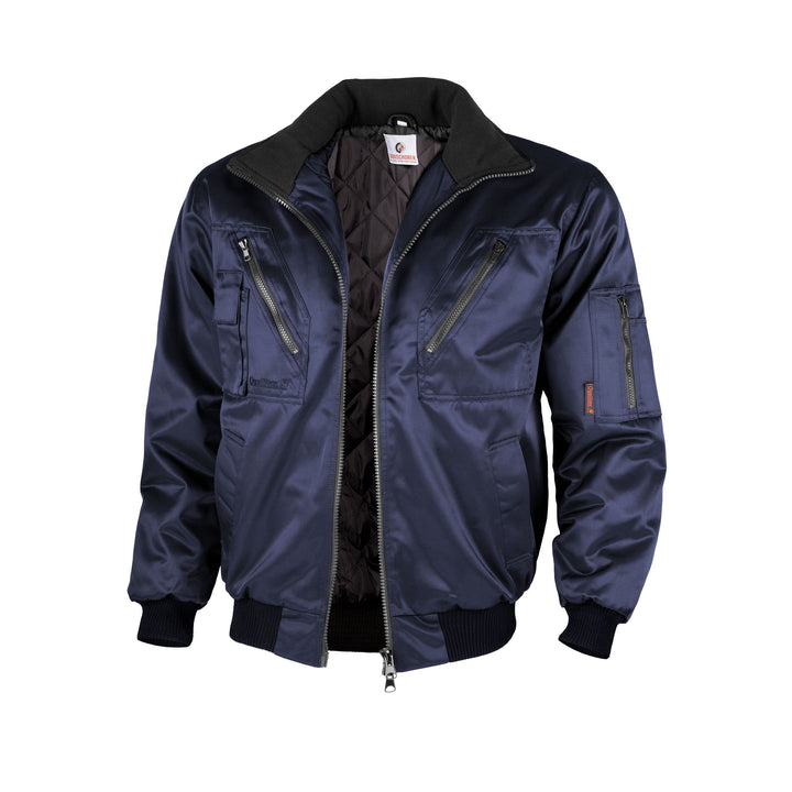 PILOTJACKE 60% CI/40% PES MIT FESTEM STEPPFUTTER+FESTEN ÄRMELN Grösse, marine