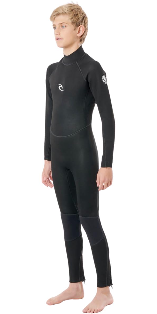 RIP CURL FREELITE JR 3/2 Back Zip Full Suit 2023 Black 8, 8