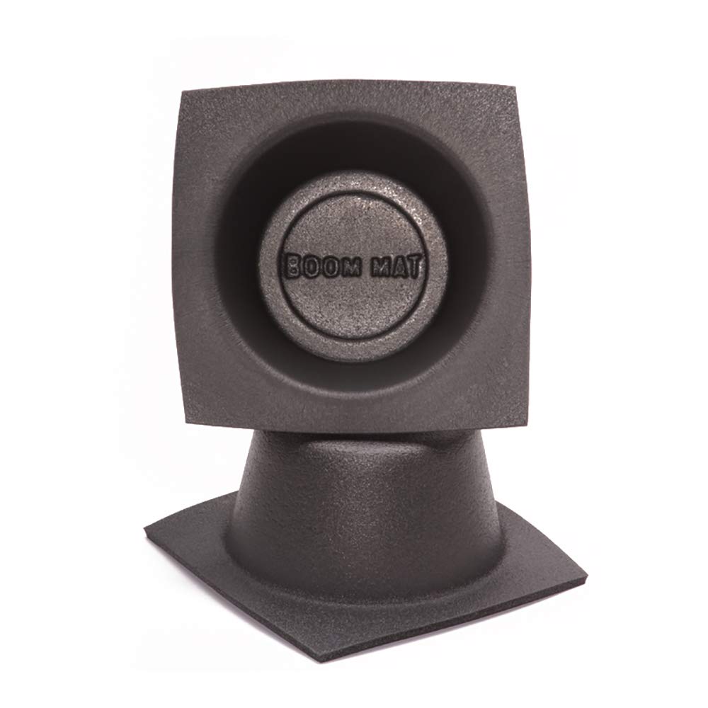 Design Engineering 050311 Boom Mat Lautsprecher-Trennwände, 10,2 cm, rund, schmal, 2 Stück, schwarz