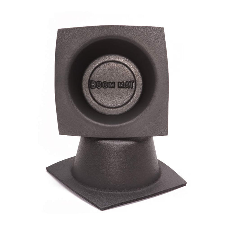 Design Engineering 050311 Boom Mat Lautsprecher-Trennwände, 10,2 cm, rund, schmal, 2 Stück, schwarz