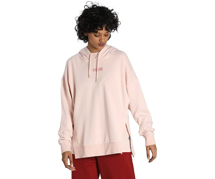 PUMA Damen Her Hoodie Tr Kapuzenpullover S-L Lotus, S-L Lotus