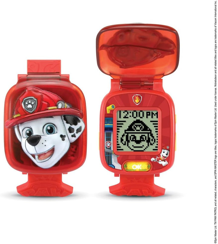 VTech 80-551667 Pädagogische Uhr von Marshall-Paw Patrol, rot, único