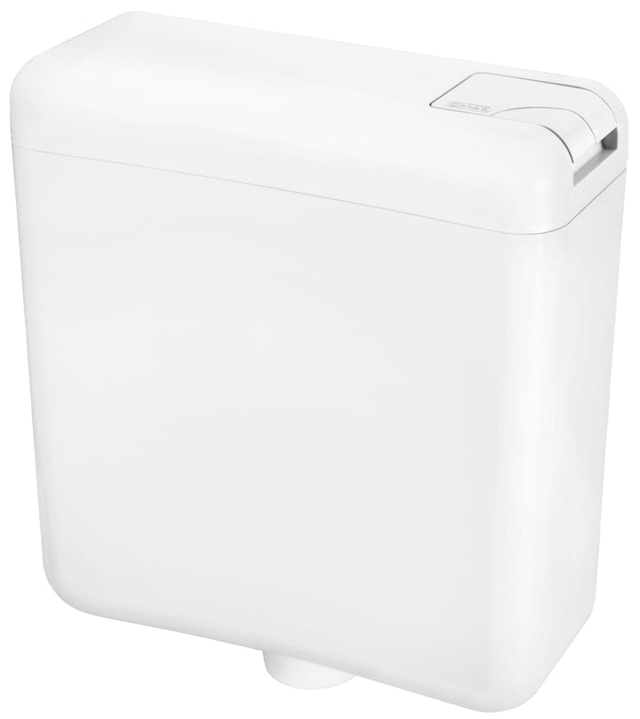 Cornat Spülkasten TRITON, weiss / Zweimengenspülung / Toilettenspülung / Aufputzspülkasten / Toilett