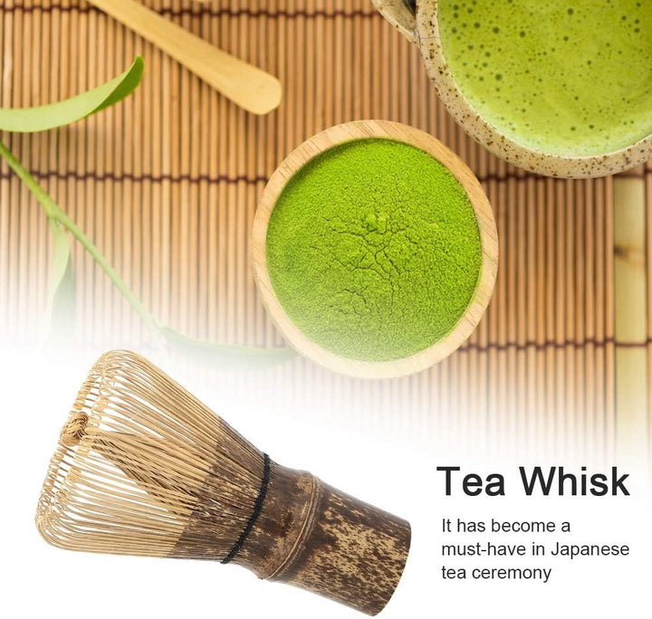Chasen Bambus Schneebesen für Matcha Tee Umweltfreundliches Gesundes Traditionelles Teezubehör für J