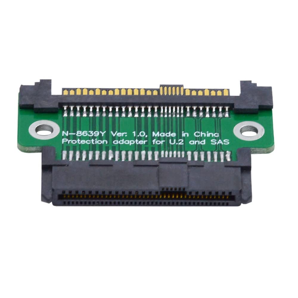 Cablecc U.2 U2 SFF-8639 NVME PCIe 4.0 SSD Stecker auf Buchse Adapter Verlängerung 68pin PCI Express
