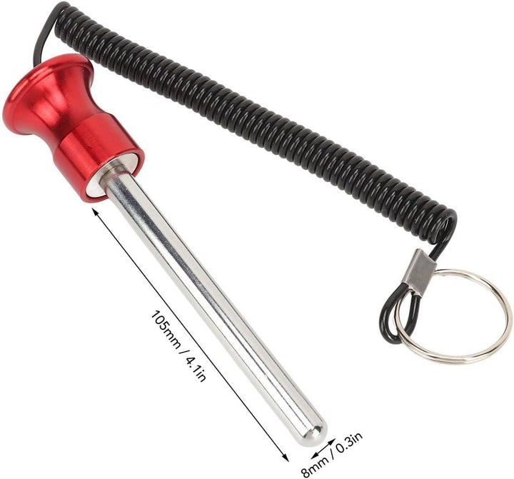 ciciglow Gym Weight Stack Pin, Magnetischer Hantelmaschinen-Pin-Auswahl-Verriegelungsstift mit Lanya
