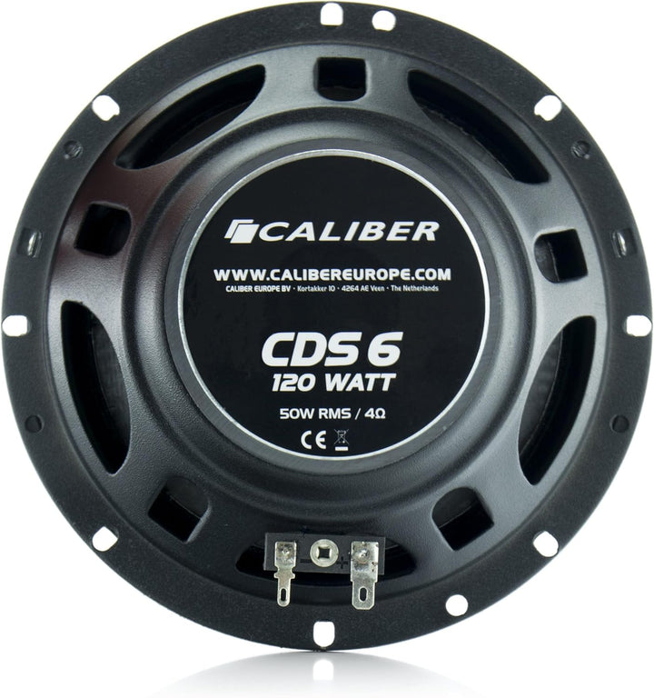 Caliber Auto Lautsprecher Set 120W - 2er Set Lautsprecher Auto - Ø 16,5CM - Koaxial Lautsprecher 2-W