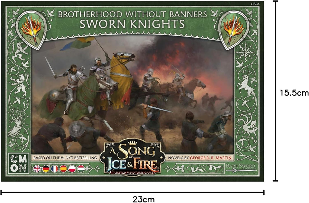 CMON, A Song of Ice & Fire – Brotherhood Sworn Knights (Geschworene Ritter der Bruderschaft ohne Ban