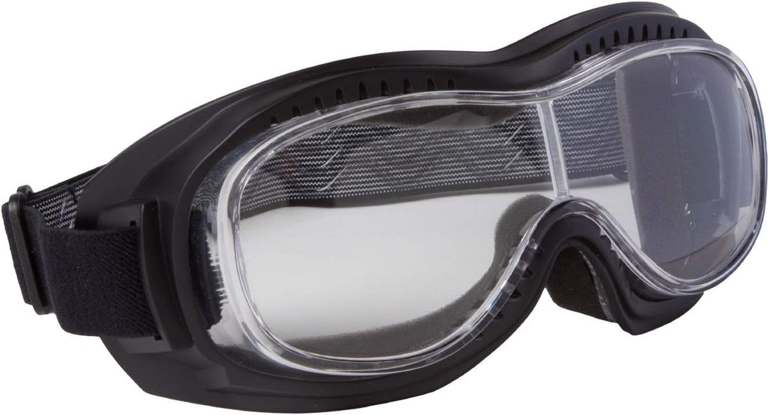 PiWear Toronto Motorradbrille Überbrille für Brillenträger Ohne Ersatzglas Klar, Ohne Ersatzglas Kla