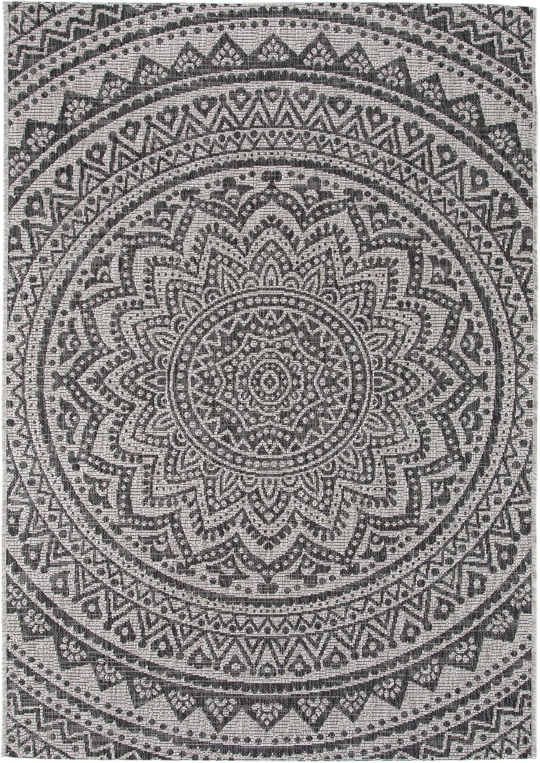 benuta Nest Teppich Cleo - Kunstfaser - Outdoor geeignet - Rechteckig & im Style: Geometrisch, Ethno