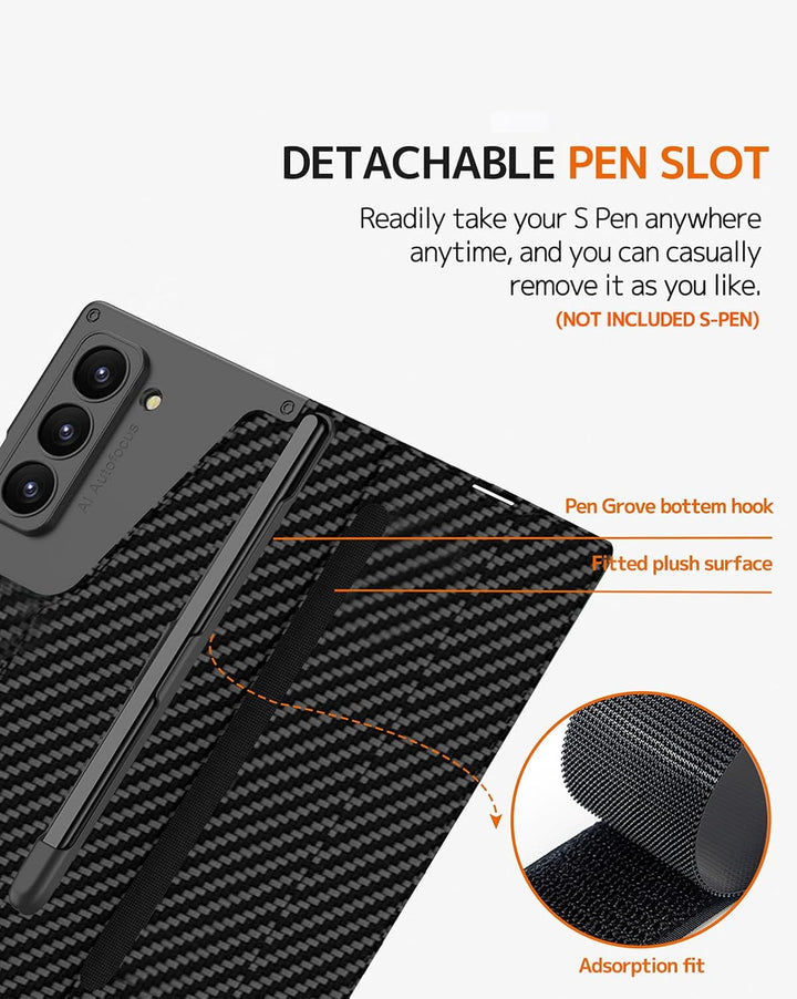 NINKI für Samsung Galaxy Z Fold 7 Wallet Case mit Kartenhalter,Eingebauter Displayschutz handyhülle