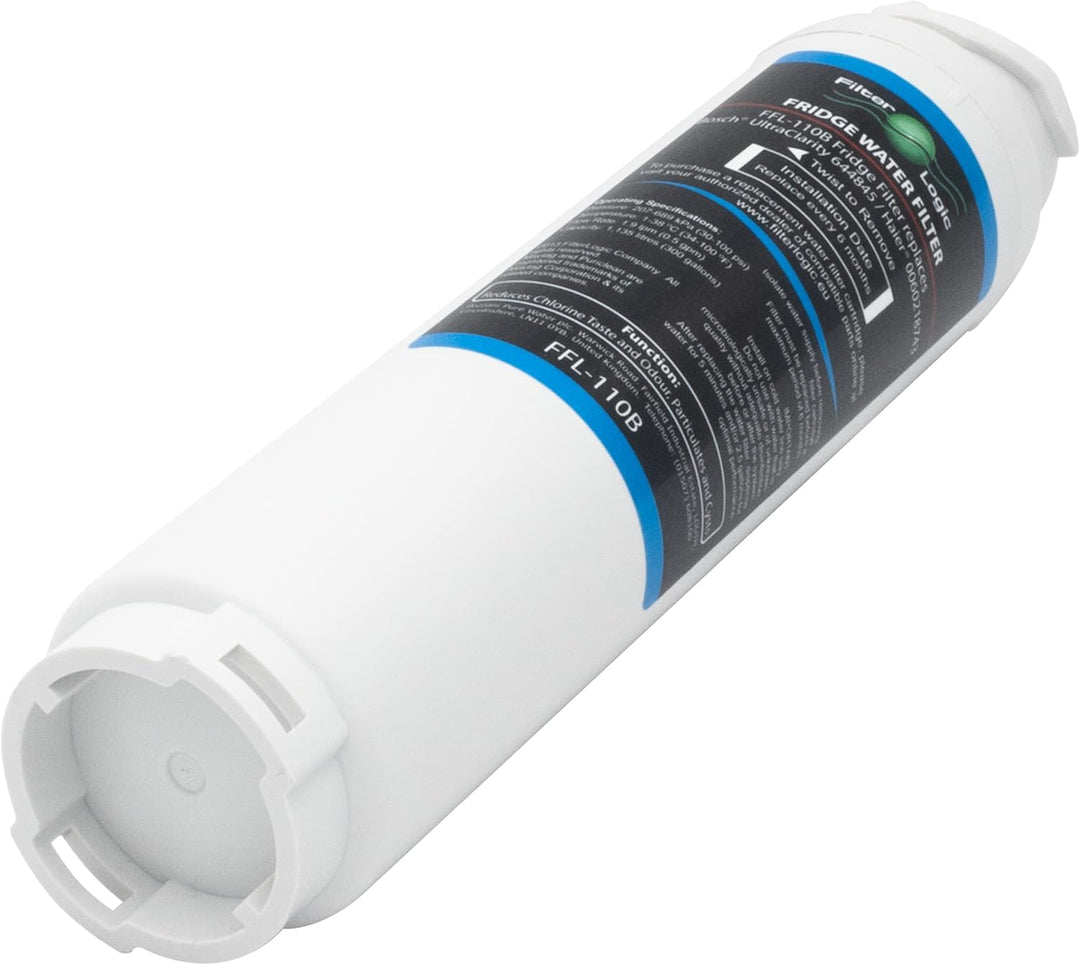 FilterLogic FFL-110B | 4x Wasserfilter kompatibel mit SIEMENS BOSCH NEFF UltraClarity 11028820 11028