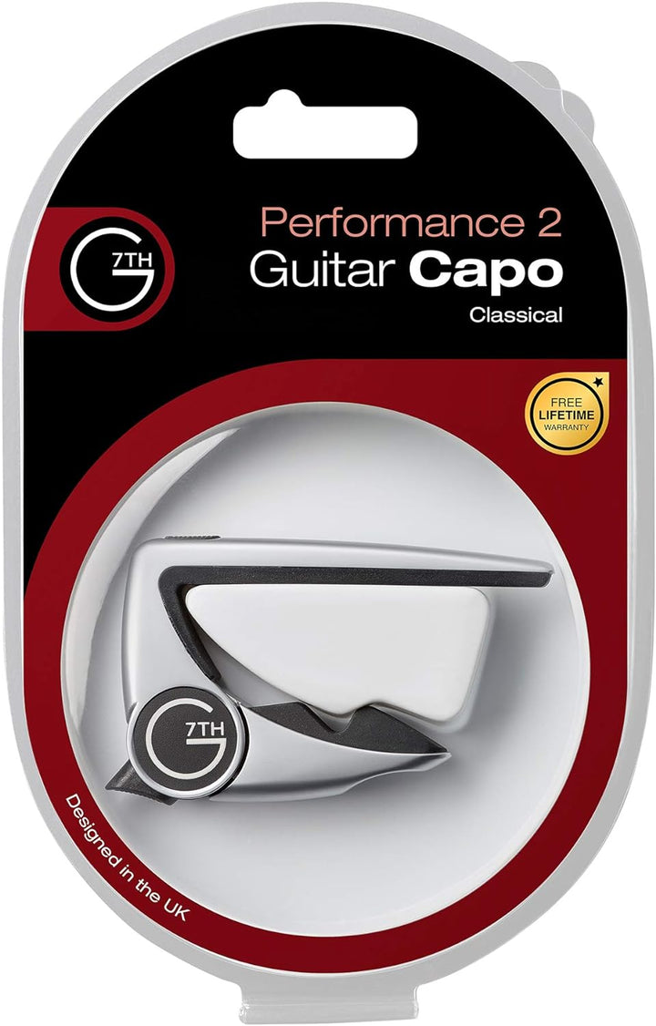 G7. Kapodaster Classic silber C53013 Performance 2, Konzertgitarre silber Single, Performance 2, Kon