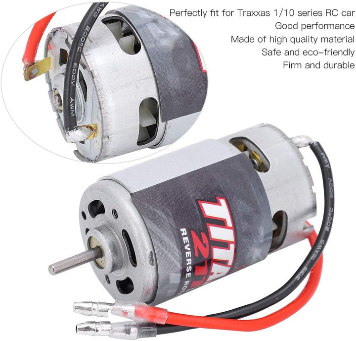 Professionelles 21T 550 Motor RC Ersatzzubehör Geeignet für TRAXXAS 1/10 RC Car