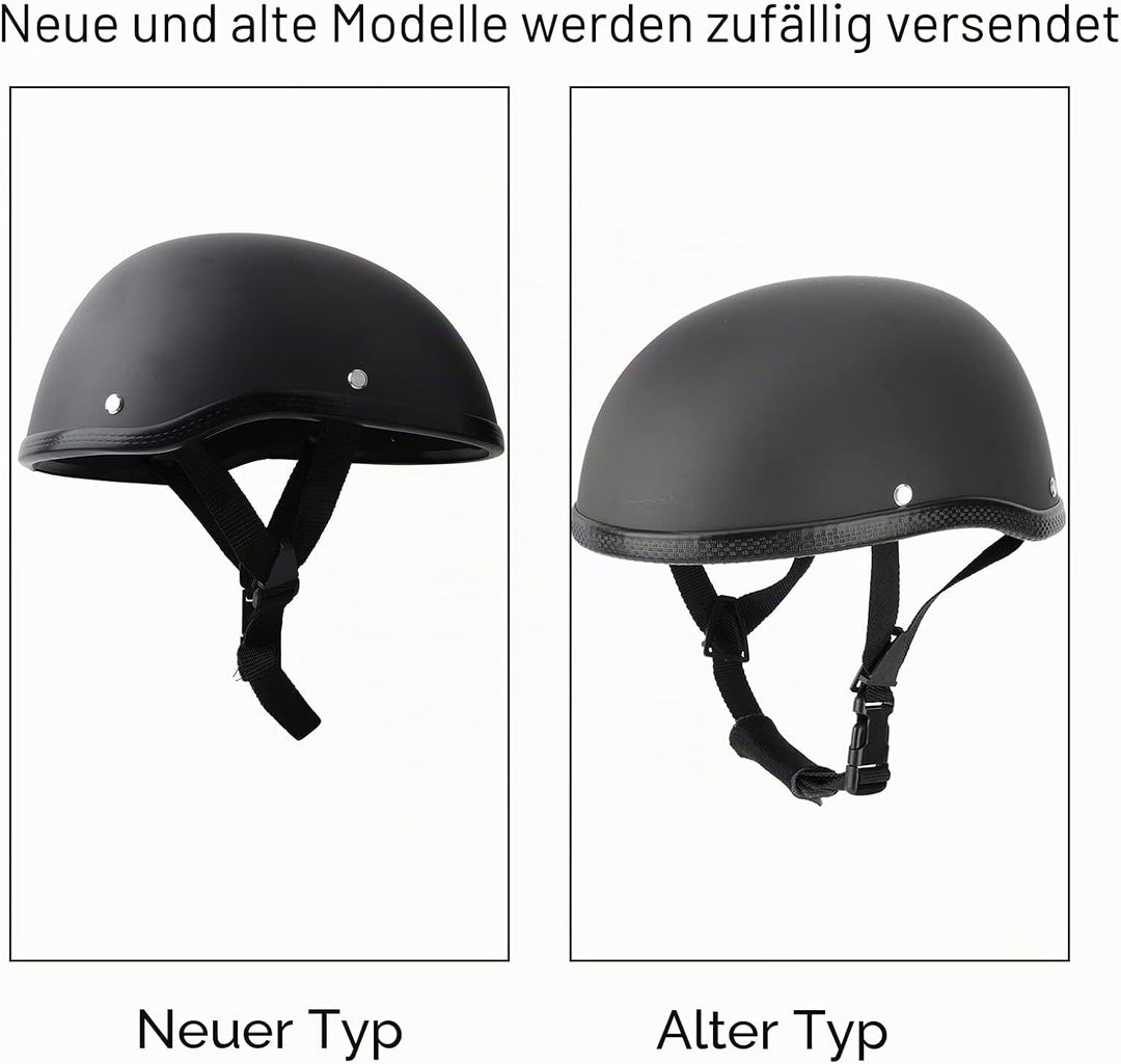 SALUTUYA Motorrad-Halbgesichtshelm, atmungsaktiver antibakterieller Motorradhelm für den Sport für M