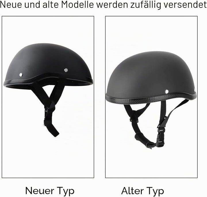 SALUTUYA Motorrad-Halbgesichtshelm, atmungsaktiver antibakterieller Motorradhelm für den Sport für M