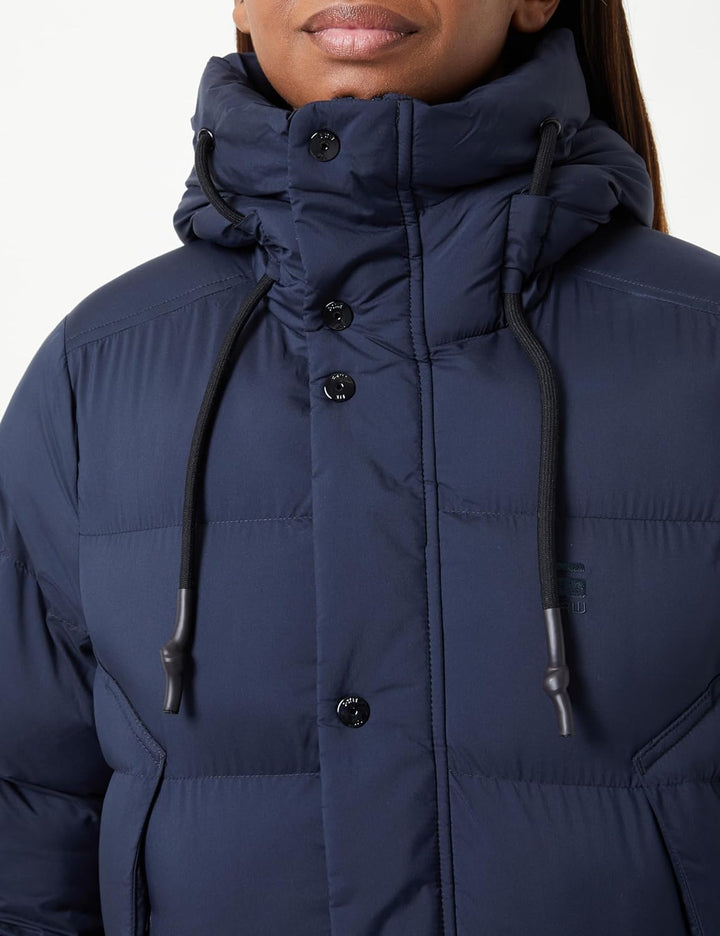 G-STAR Damen Whistler Parka Puffer M Blau (salute D23535-D199-C742), M Blau (salute D23535-D199-C742