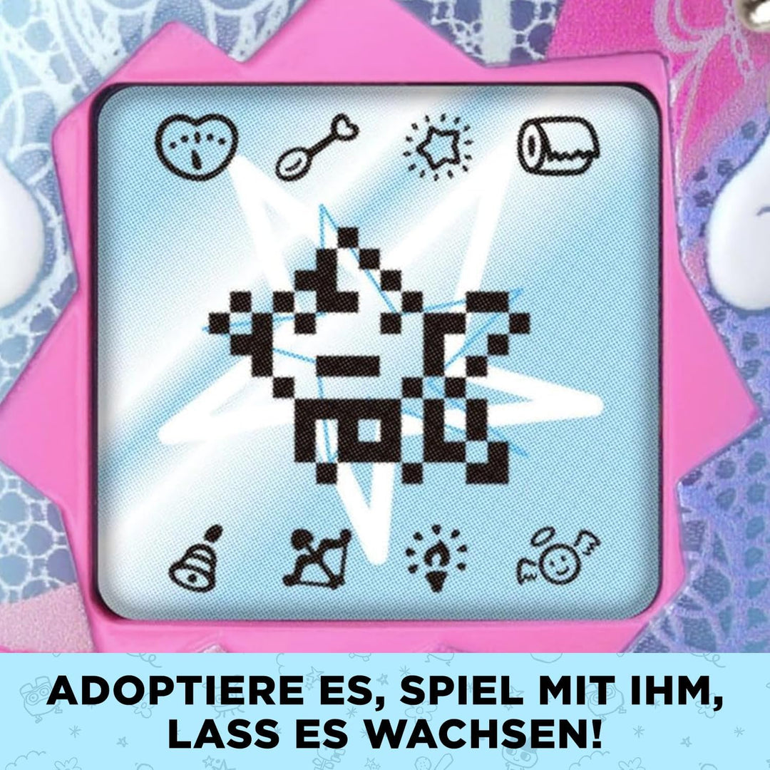 Bandai - Tamagotchi - Original Tamagotchi - Angel Lace - Elektronisches virtuelles Haustier mit Farb