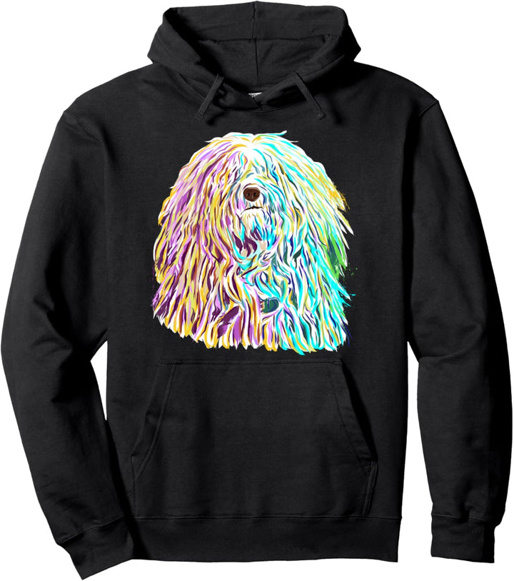 Splash Puli Hund Pullover Hoodie