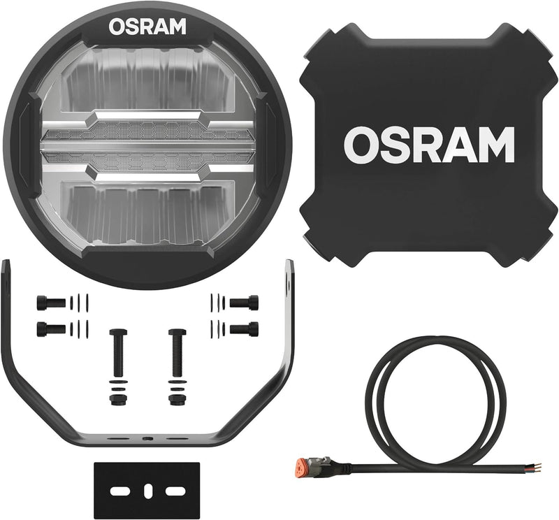 OSRAM ROUND MX260-CB, LED Zusatzscheinwerfer für Nah- und Fernlicht, Combo, 3500 Lumen, Lichtstrahl