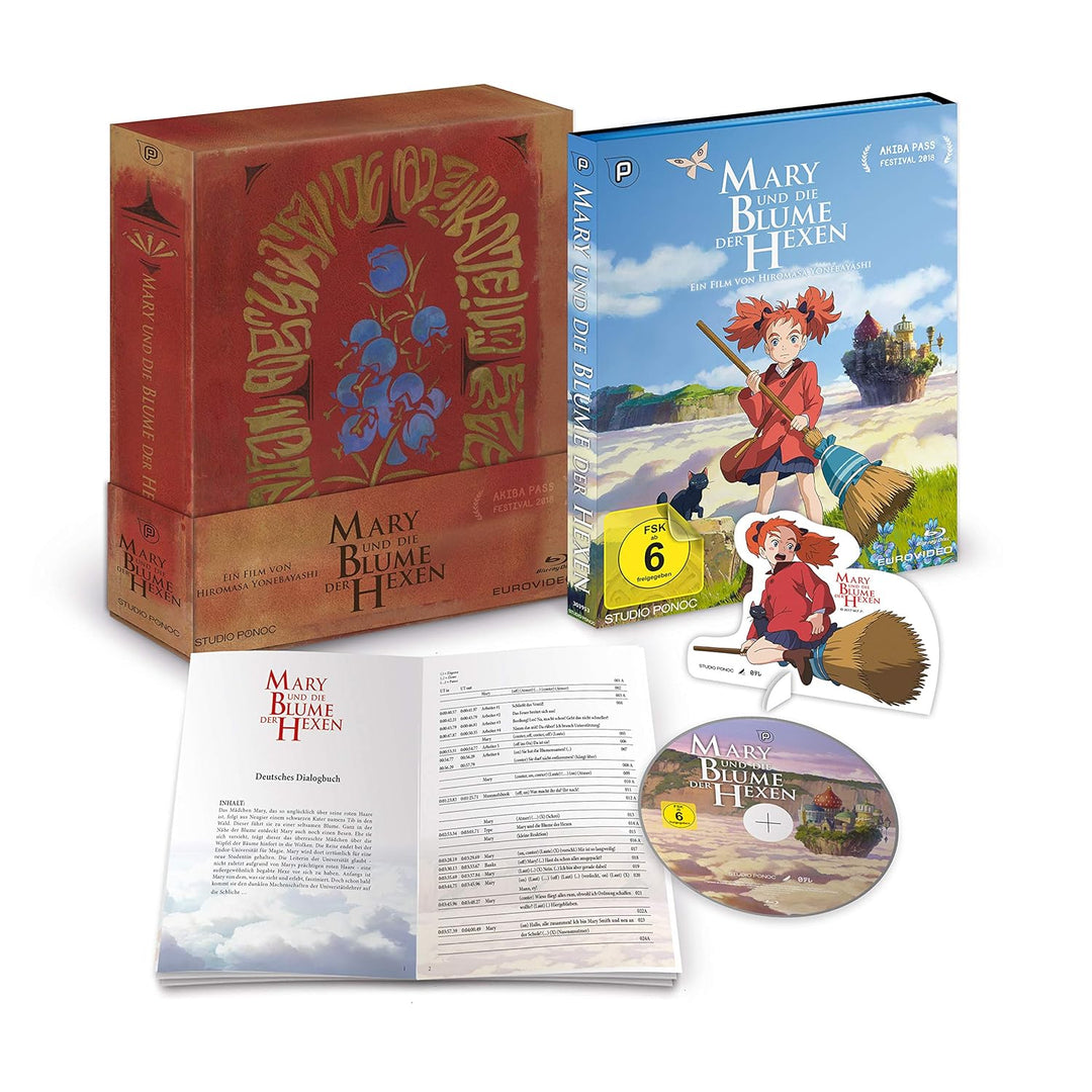 Mary und die Blume der Hexen [Blu-ray] [Limited Edition im Schuber in Lederoptik, Blu-ray