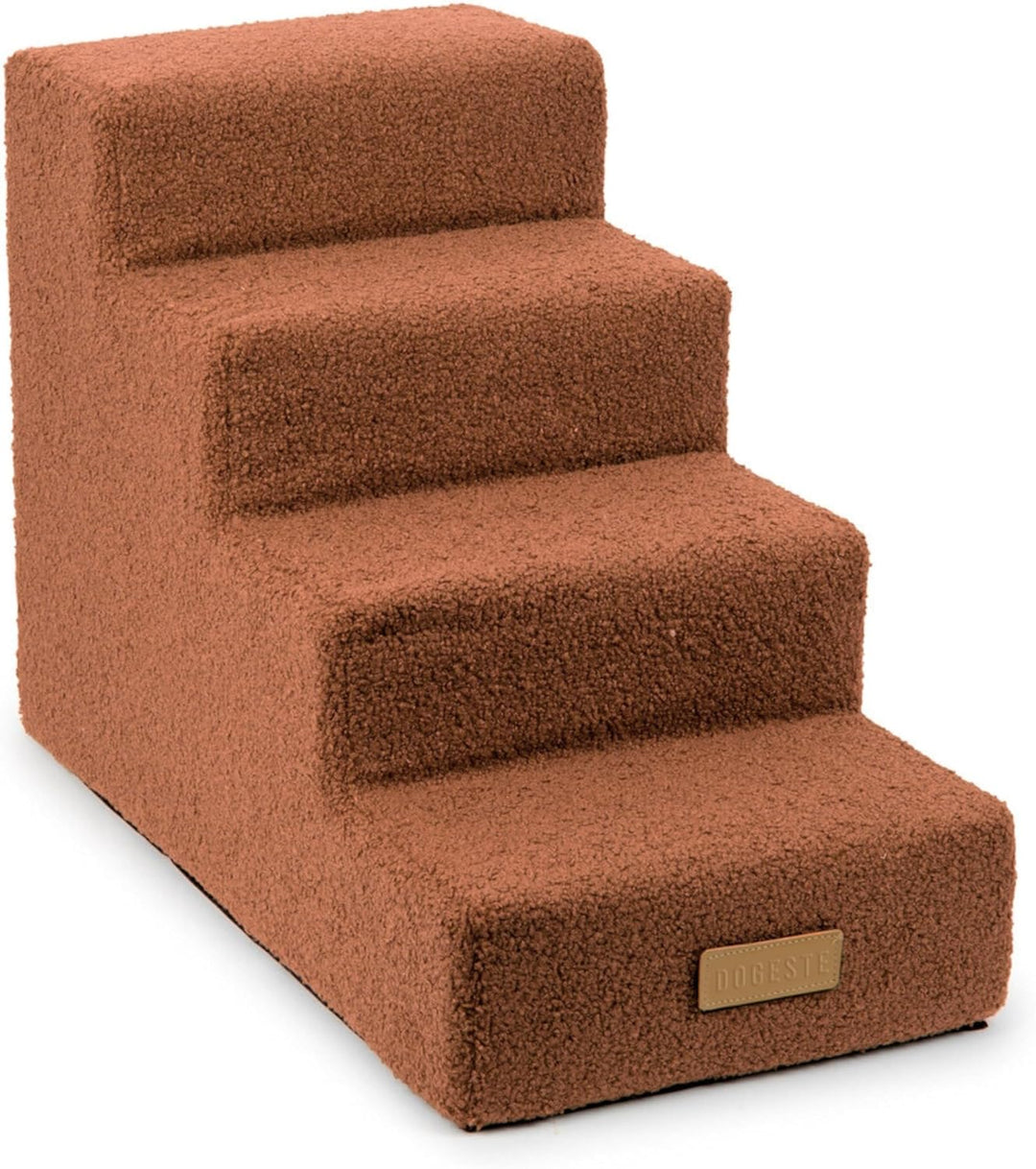 Sofatreppe für Hunde und Katzen – Hundetreppe für Bett & Sofa – 3- oder 4-stufig, rutschfest & wasch