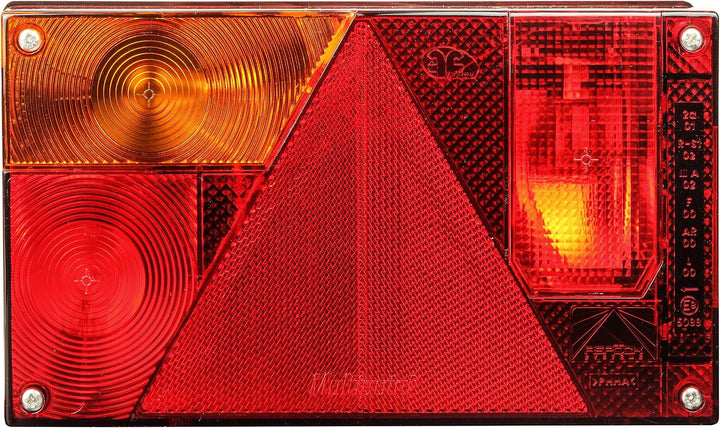 LAS 10141 Rückleuchte Anhänger MULTIPOINT 1, Links, mit Kennzeichenbeleuchtung, 23,5 x 13,5 x 5,3 cm