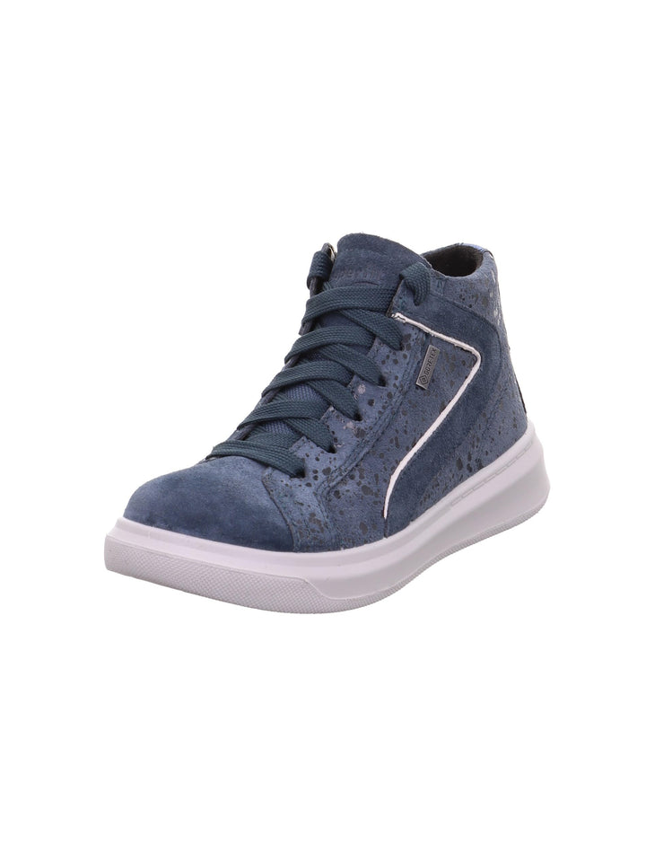 Superfit Mädchen Cosmo Sneaker 27 EU Blau 8000, 27 EU Blau 8000