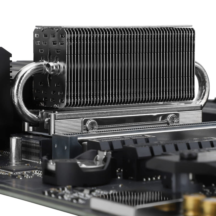 Thermalright HR10 2280 SSD Cooler,2280 SSD Heatsink Kühlung,Doppelseitiger Kühlkörper,2 Heatpipes, M