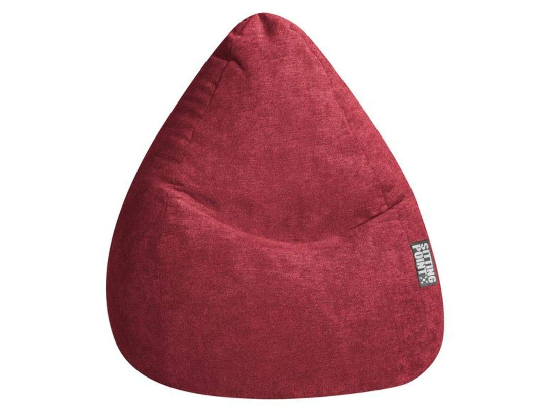 Sitzsack BeanBag ALFA XXL weinrot XX-Large Rot, XX-Large Rot
