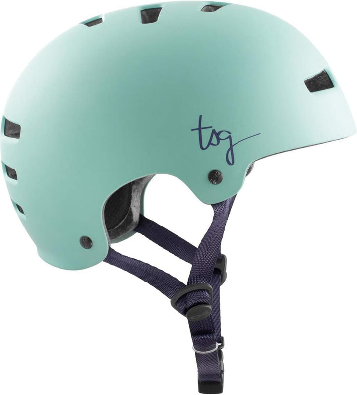 TSG Girls BMX/Dirt Helm Evolution Women Solid Color - Satin Mint Türkis XXS/XS, Türkis XXS/XS