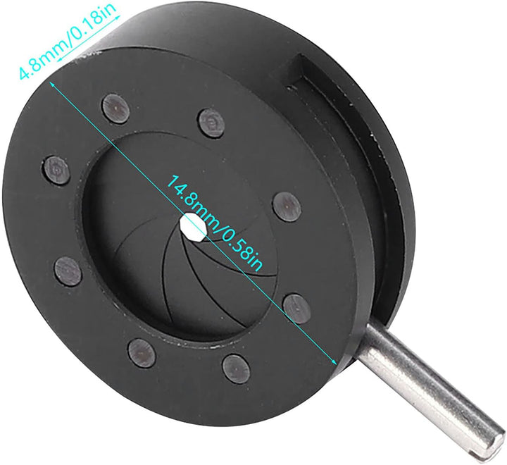 Mikroskop Einstellbare Blende SK6 SK8 SK12 SK23 SK25 Mikroskop Iris Adapter Optische Membran für Mik