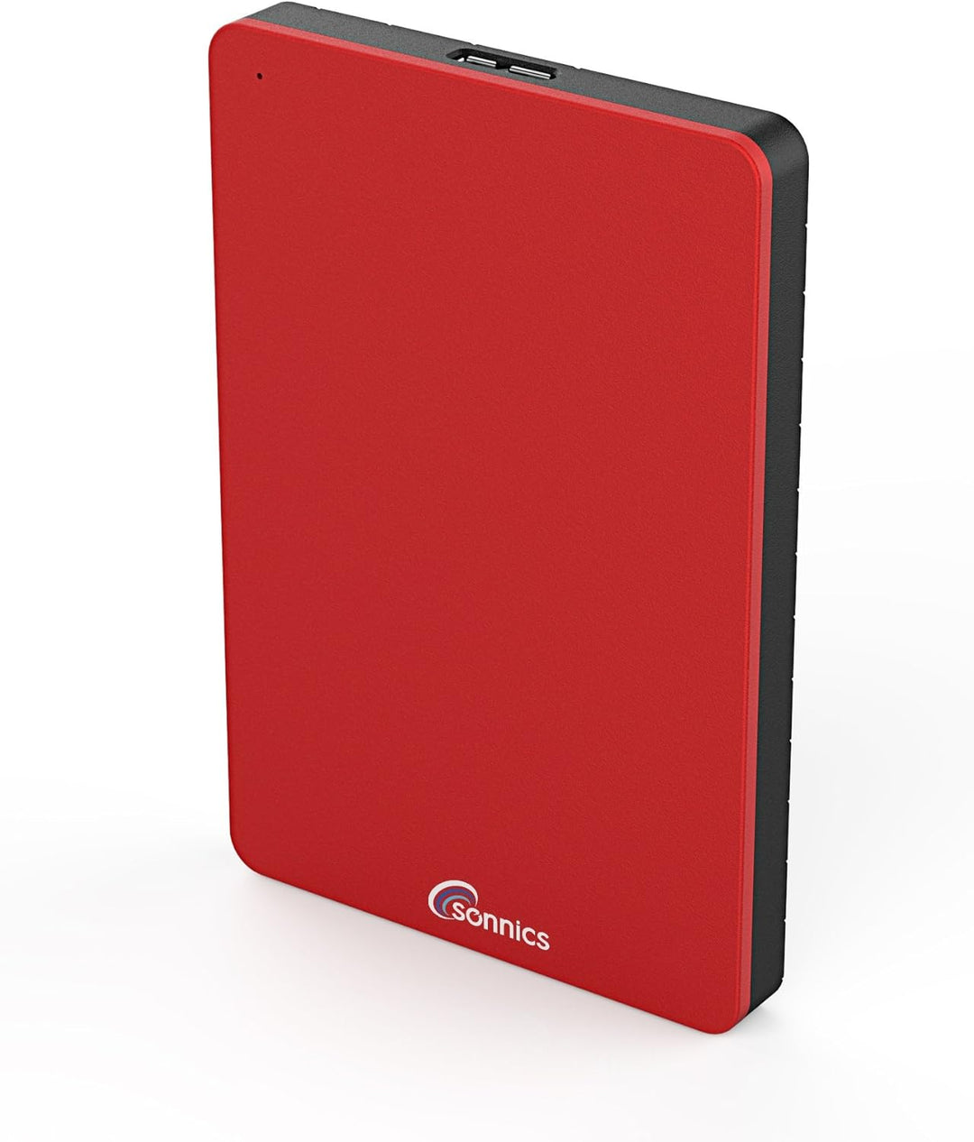 Sonnics 500GB Rot Externe tragbare Festplatte USB 3.0 super schnelle Übertragungsgeschwindigkeit für