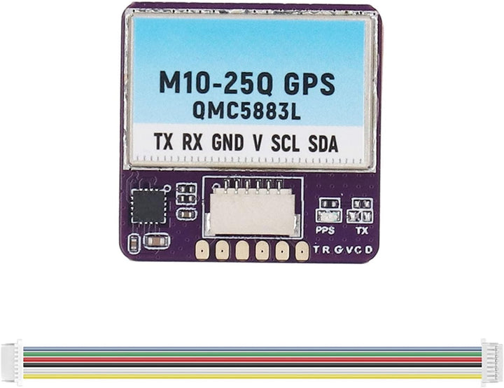 GPS-Modul Integriert M10-25q für QMC5883L-Kompass, Schnelles Lokalisieren für FPV-Rennsport-Drohne,