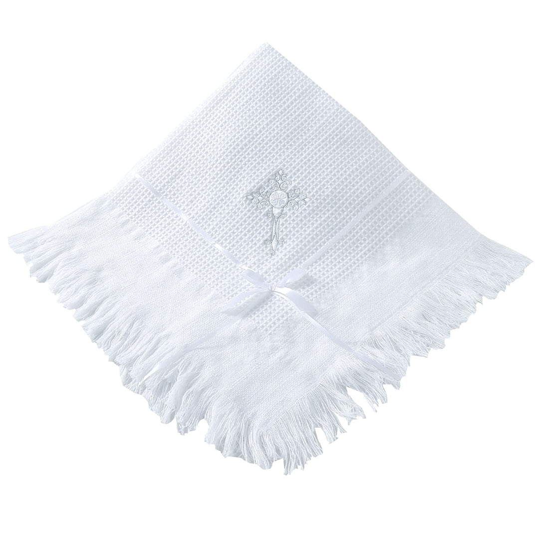 Booulfi Baby Decke Bestickt Taufe Kuscheldecke Baby Personalisierte Babydecke Kuscheldecke Weiss Kin
