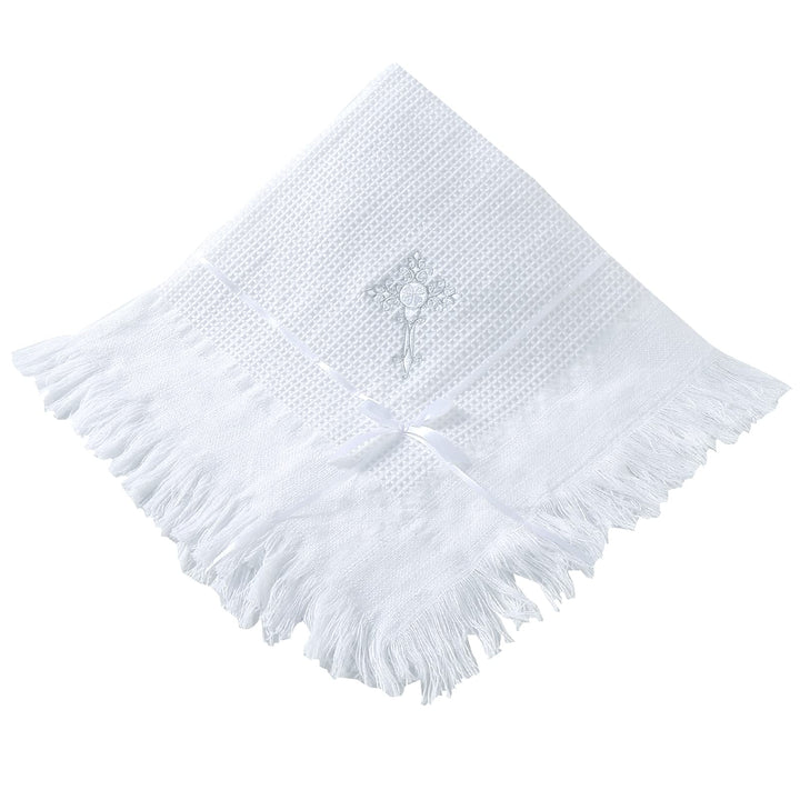Booulfi Baby Decke Bestickt Taufe Kuscheldecke Baby Personalisierte Babydecke Kuscheldecke Weiss Kin