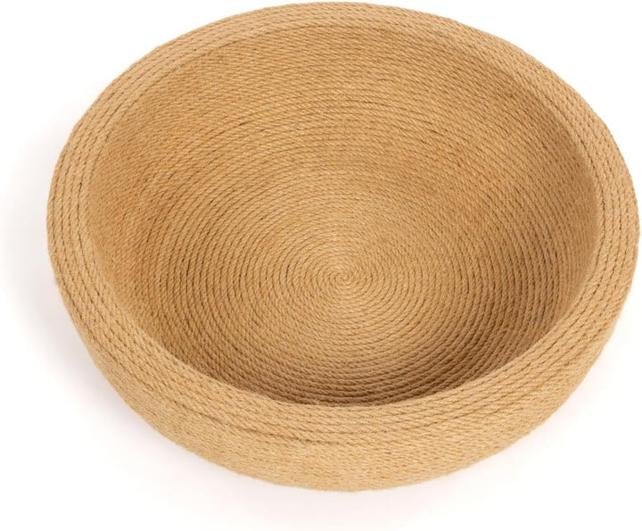 CanadianCat Company | Kratzschale für Katzen - Bowl - Sisal Schale | Katzenbett Liegemulde mit Kratz