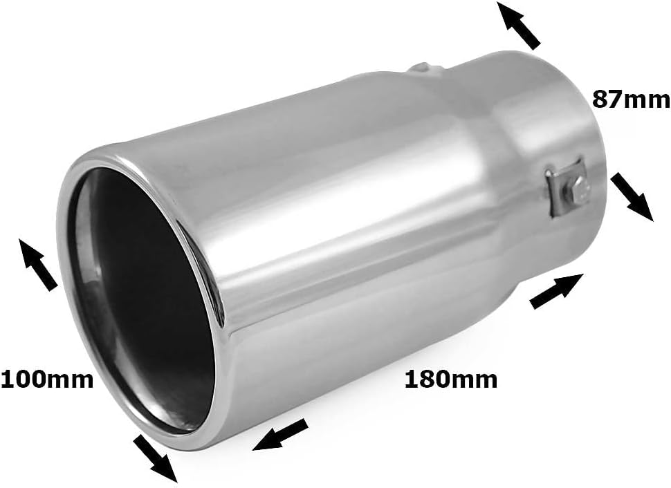 Auspuffblende Endrohr Endstuck Auspuff Blende Schalldampf Sportauspuff Universell Schalldampf Sport