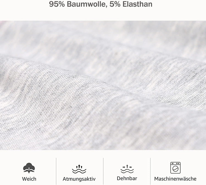 COMSOFT Baumwolle Unterwäsche Damen Höschen Sanft Spitze Hipster Slip Mehrfarbig XXL Mehrfarbige Sli