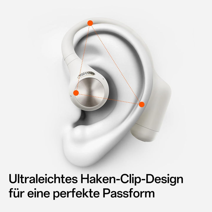 S2 Open-Ear Kopfhörer, 7G-Ultraleicht-Design, Hi-Res LDAC-Audio, dreifach wasserfest, Bluetooth 6.0,