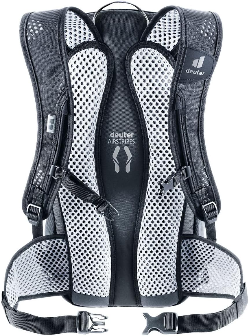 deuter Race X Fahrradrucksack (12 L) Schwarz, Schwarz